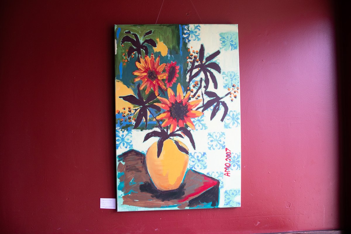 We’ve got fresh blooms for spring up on our walls thanks to AnnMarie O'Dowd. These paintings are sure to put a smile on your face, so come see them in person.
