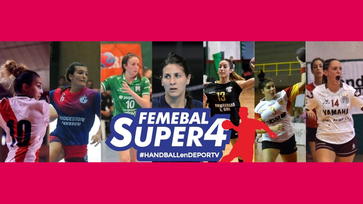 ¡Este viernes empezamos a vivir el #Super4 del #HANDBALLenDEPORTV con los cruces clasificatorios!

⏰17hs - <a href="/HandballCid/">CID MORENO</a> vs <a href="/HandballCideco/">Cideco Handball</a>
⏰19hs - <a href="/RiverPlate/">River Plate</a> vs <a href="/SedaloArgentina/">Sedalo Argentina</a>
⏰21hs - @LujanHandball vs <a href="/CALhandball/">Handball Lanus</a>

¡En VIVO por nuestras plataformas digitales!