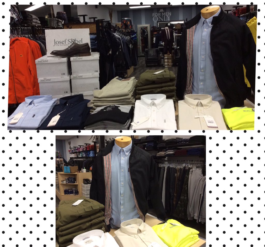 formenonlyyk's tweet photo. We’ve got some brand new Ben Sherman ..T-shirt’s, jackets, and dress shirts 
#bensherman #formenonly #ykcentre #shoplocal #ykcentre #mensfashion https://t.co/Ij8rd9DEun