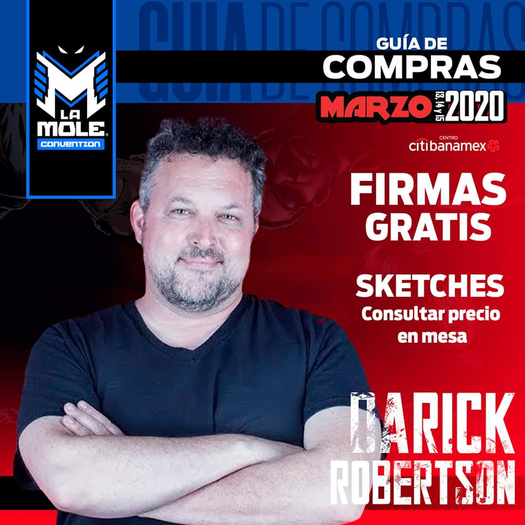 PaniniComicsMx's tweet photo. Confirma @lamolemx que las firmas de Darick Robertson no tendrán costo 😎, así que ve preparando tus tomos de The Boys #paralafirma.

¡Nos vemos la próxima semana! https://t.co/no0ITqRdrT
