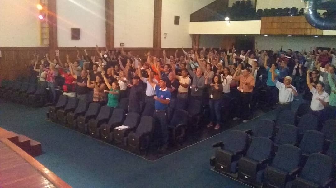 RecreLaboral's tweet photo. #Hoy La División de Recreación Laboral realizó la Pausa Actividad Recreativa a los Delegados y Delegadas de Prevención de diversas Entidades Laborales  @NicolasMaduro  @EduardoPinateS https://t.co/hVJxEkWpLG
