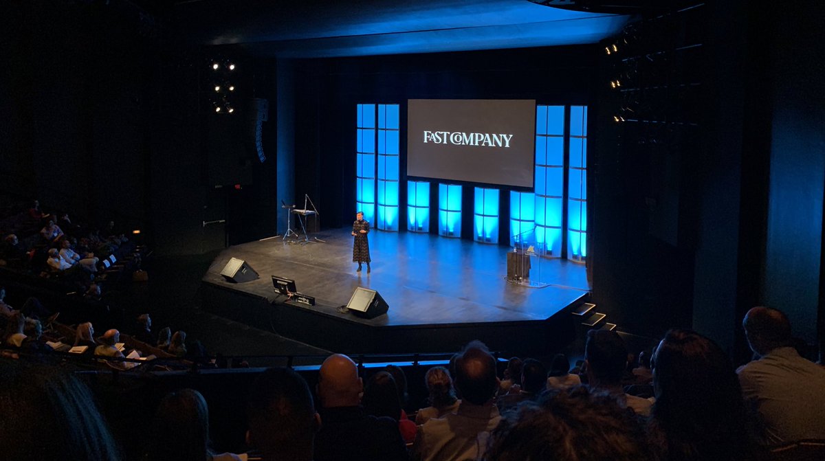 chrisrnation's tweet photo. Getting to hear @stephaniemehta, the editor-in-chief of @FastCompany was a delight. I loved hearing about #business, #creativity and the rule-breaking mindset. #BestSummit https://t.co/bCXrRIJESA