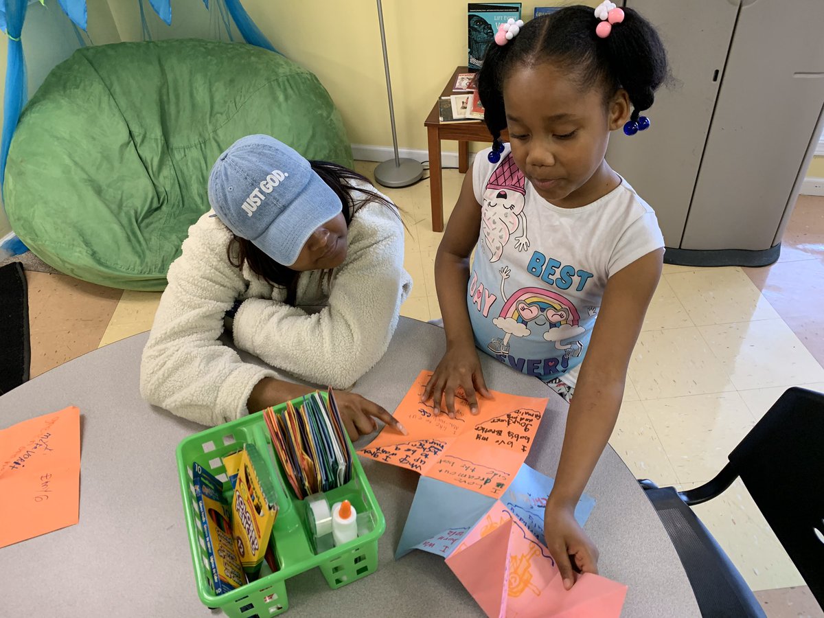 DOTBMU's tweet photo. We learned a lot about our fellow VBs and Dreamers today as we worked on our Squash books.

See y’all tomorrow! 
#DOTB🌟☁️ https://t.co/LFIePd0keD