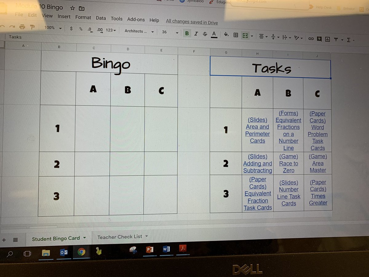 SimonsKellsie's tweet photo. Eekk! So excited to try this out with my kiddos. 9 Bingo tasks for our next module. @JustinJags @ReneEgle @NorthwestMATH #unlockingITtogether https://t.co/hPphGGIuGM