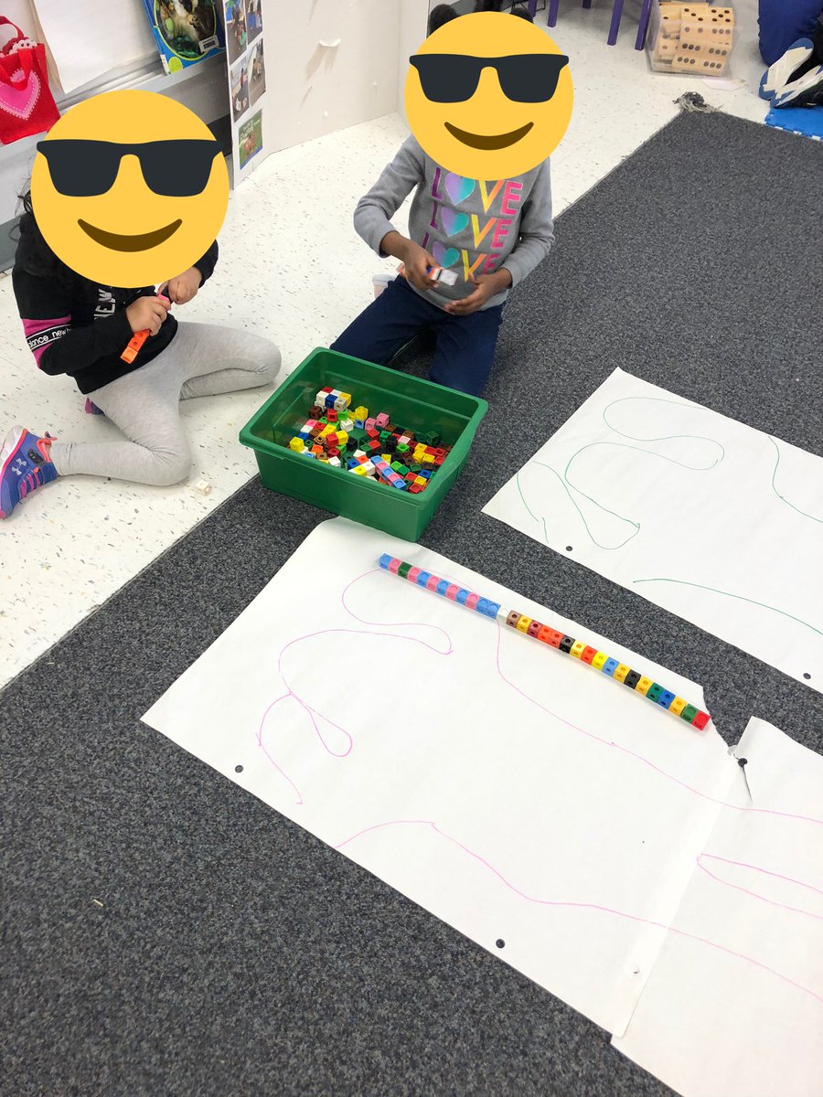 mslupoteaches's tweet photo. We measured our tallest and shortest friend as part of our whole group math lesson! Students then enjoyed measuring their friends during centre time #gandyfdk #gandynumeracy #interactivemath @ChantalMcKenzi1 https://t.co/Sv70W11u59