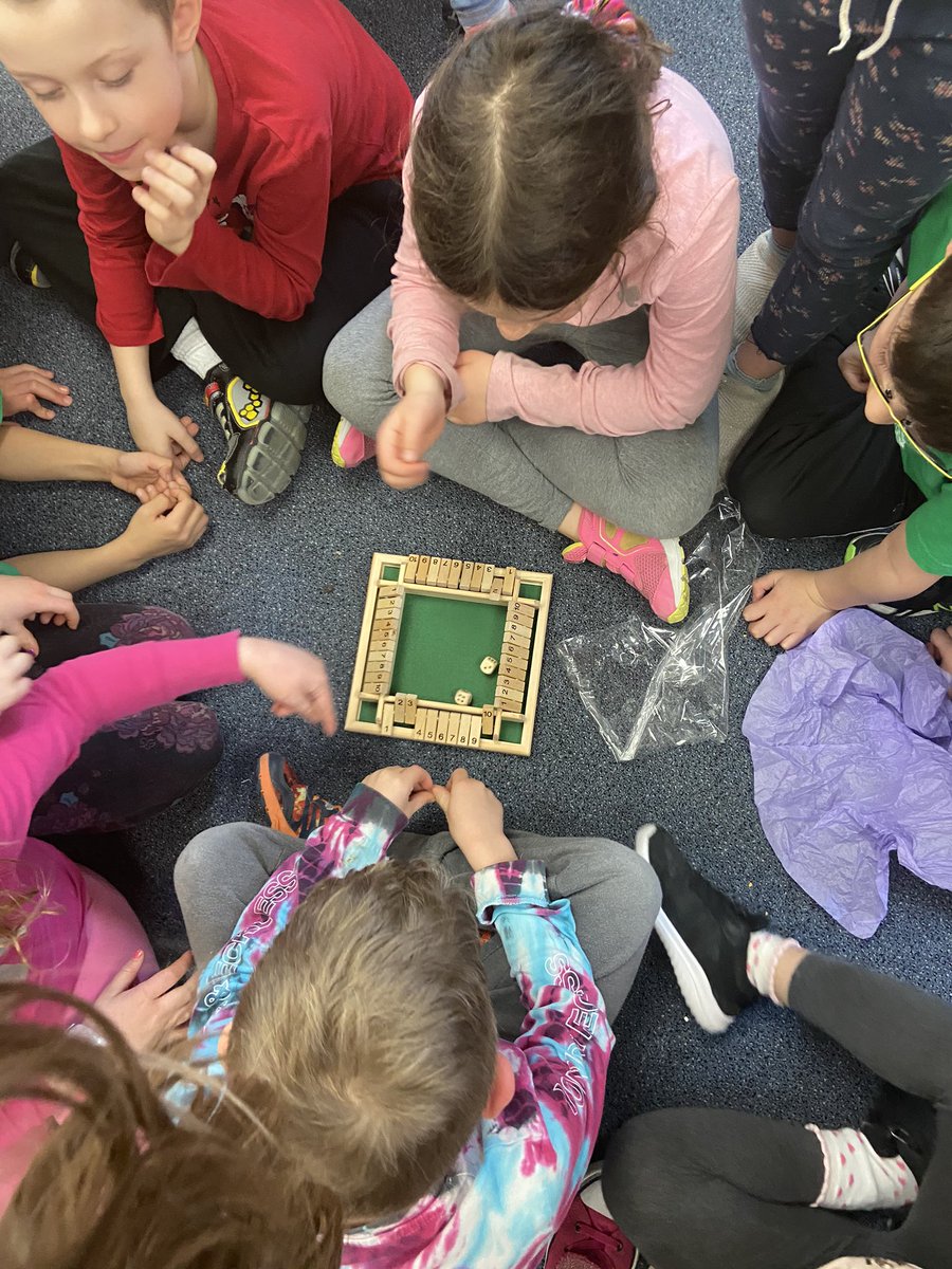 Mrs_Cords's tweet photo. We have been loving the game Shut the Box! So much fun while practicing our addition facts. Thanks to M for the classroom gift! https://t.co/PbabYbtVit