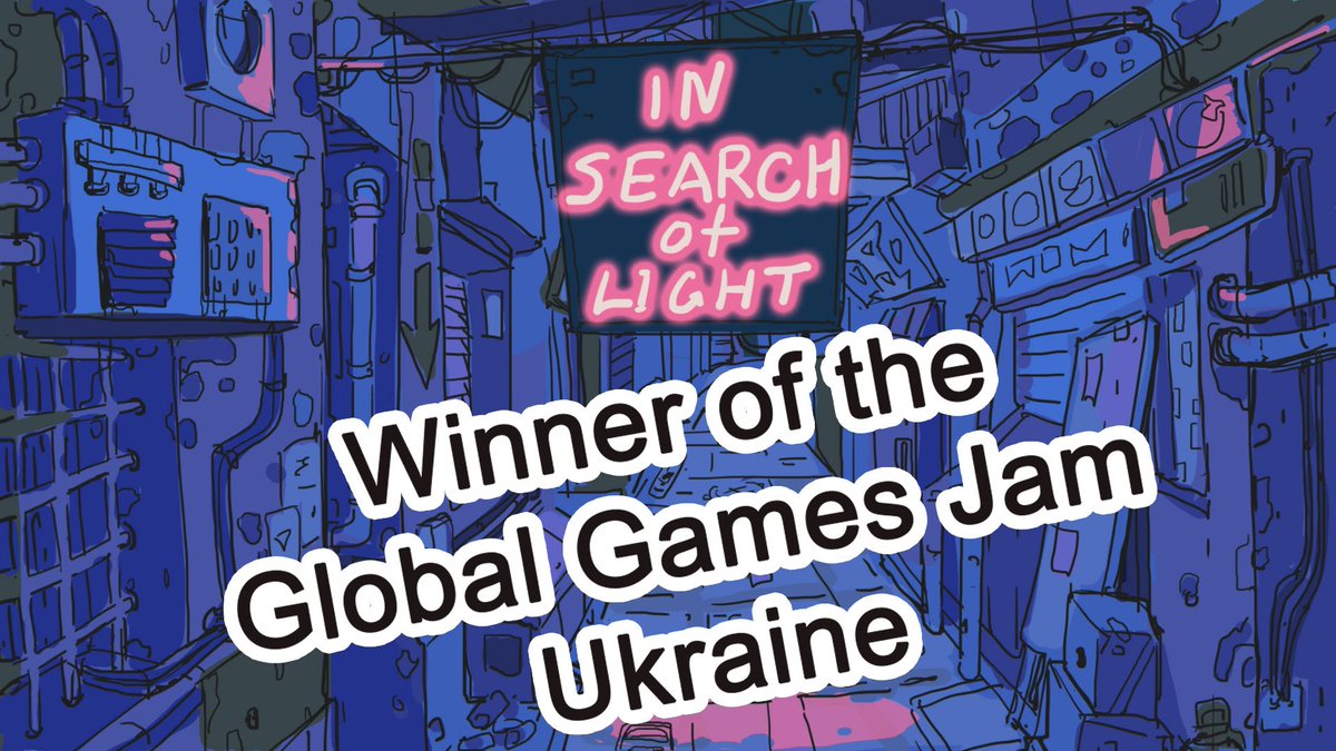 InSearchofLigh1's tweet photo. It was a great surprise and joy for us to win the All-Ukrainian competition of projects at #GGJ #GGJUA And this unexpected victory became an incentive for us in the development of the project #in_search_of_light https://t.co/g3yu92JsxL
