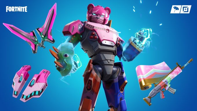 Fortnite_ES's tweet photo. ¡El atuendo Líder del Equipo Mecha está de regreso en la tienda de objetos! https://t.co/Ghhg7Upuoi
