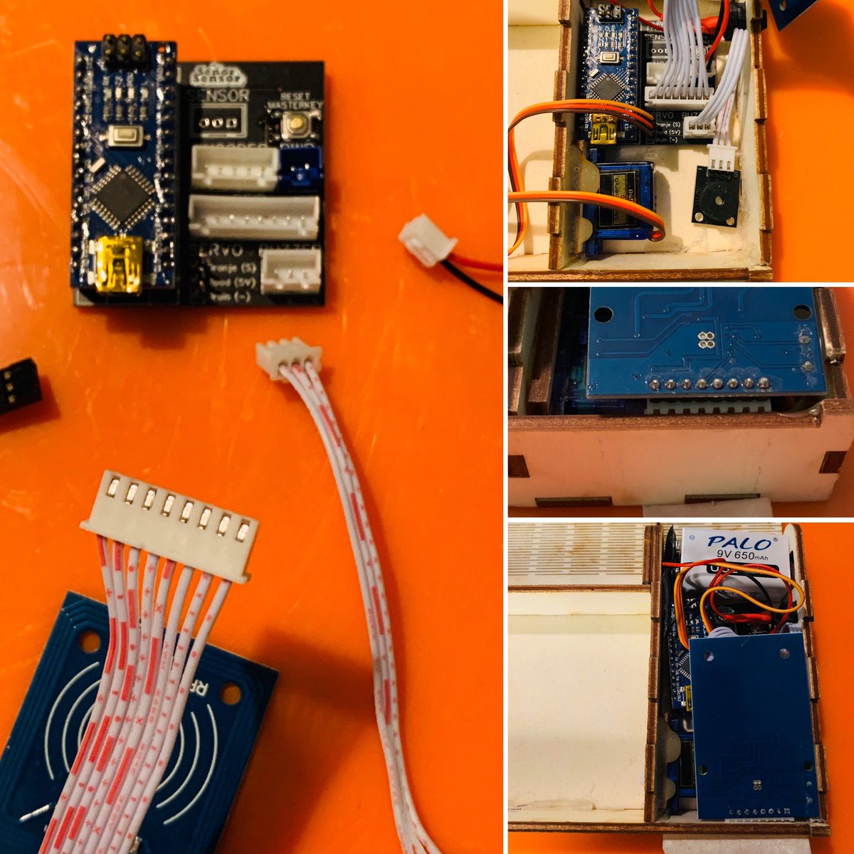 donnomomo's tweet photo. Producing the Photo Manuals for #señorsensor project #EscapeVRoom. Loving the #orange 😄 #arduino #sensors #puzzles #diy #makered #stooom https://t.co/1QhprIKYkU