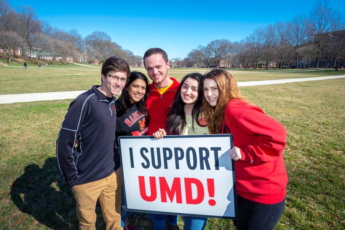 UofMaryland's tweet photo. Terps far and wide are sharing their Maryland pride for #GivingDayUMD! 

Learn how you can support Fearless Terps before midnight: https://t.co/dyG7TEXbrx https://t.co/6e9XHKhXVJ
