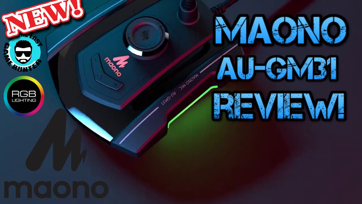 LastGameHunter's tweet photo. Maono USB Gaming Mic AU-GM31 Review! - Last Game Hunter https://t.co/1zvazbnsuY

#rgbmic #gamingmic #maono #microphone #usbmic
#GamingSetup #gamers #GamersUnite #lastgamehunter
#Review #computers @Maono_Global https://t.co/yXsUqcuGEv
