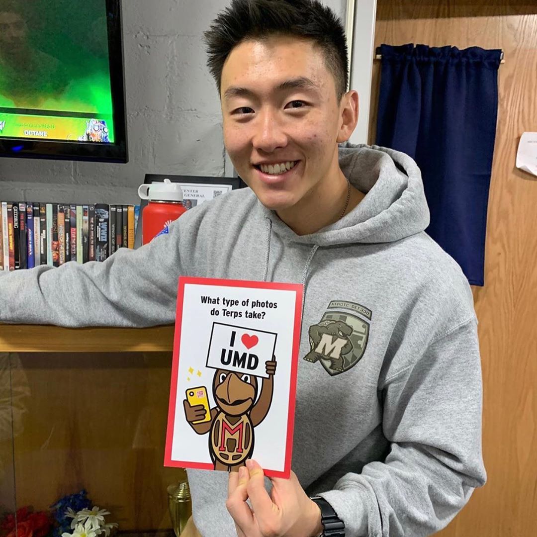 UofMaryland's tweet photo. Terps far and wide are sharing their Maryland pride for #GivingDayUMD! 

Learn how you can support Fearless Terps before midnight: https://t.co/dyG7TEXbrx https://t.co/6e9XHKhXVJ