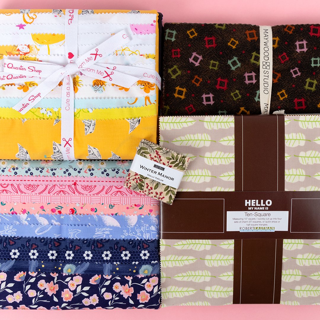 FatQuarterShop's tweet photo. Have you seen the precuts of the week for this week yet? Check out our top precuts that are on sale for this week only! https://t.co/RDrsnTrFIi

#precutoftheweek #precuts #fabriclove #quilting #patchwork https://t.co/jdzAnn7yDX