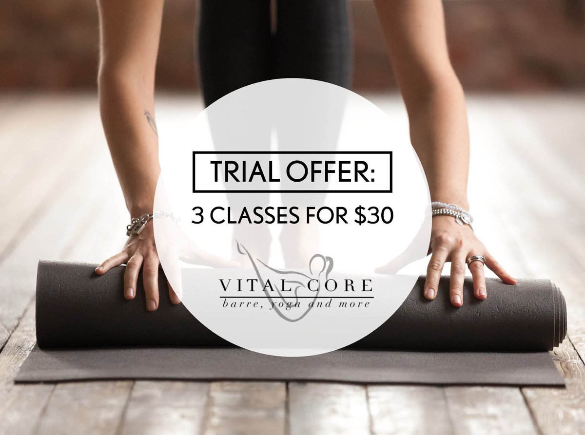 BodyworksWoburn's tweet photo. Think Spring...give your mind and body the post-winter-tune-up it needs at Vital Core!
https://t.co/kBPhmYYypt
.
Intro Package:
3 Classes for $30
.
Try barre, yoga, Pilates and more!
.
Offer valid for new clients only.
.
#bodyworks #vitalcore #barre #yoga #Pilates https://t.co/5N03F9kuH8