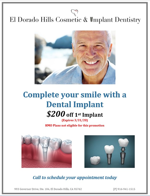 Trying to save your pot of gold for your dental treatment? You're in luck this month with our March Implant Special. Call today for your appointment.