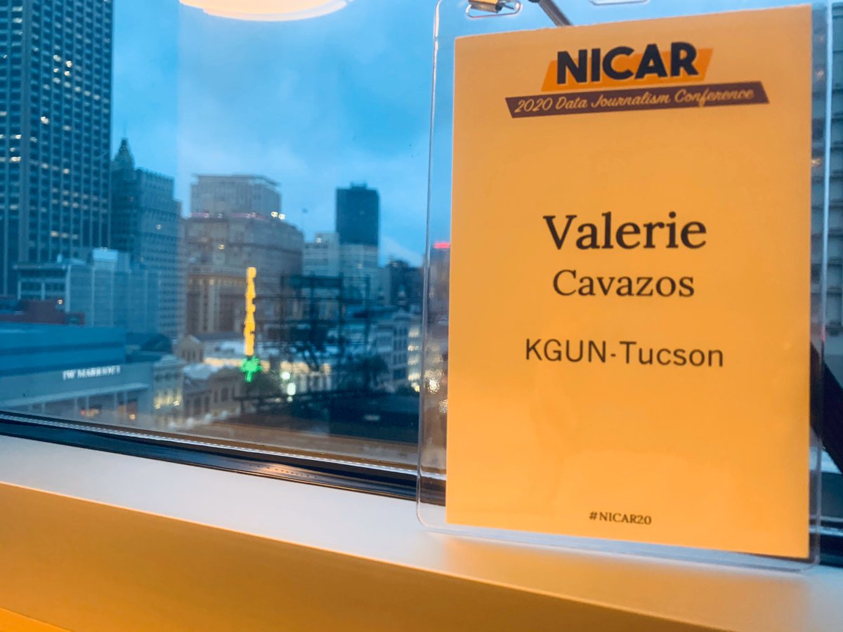 ValCavazos's tweet photo. Ready for the #NICAR20 conference in New Orleans! 4 days of “data” fun — starting tomorrow! https://t.co/cih3GyHEoH