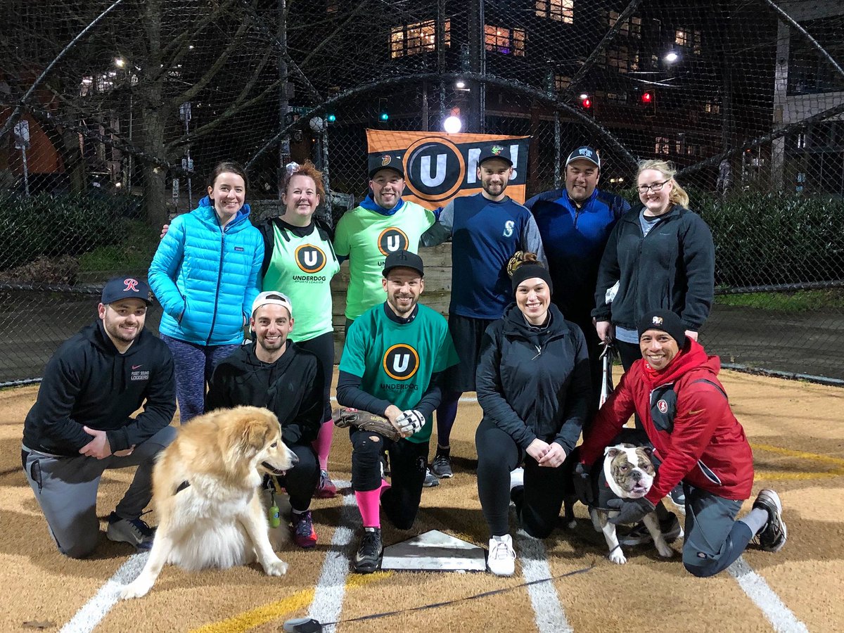 underdogseattle's tweet photo. BREAKING NEWS: ONE spot opened up for #UnderdogSoftball in Cap Hill on Tuesdays/Thursdays! Start next week! 🥎
#MoreFriendsMoreFun #UnderdogSeattle https://t.co/nmw0BQ8nJ0