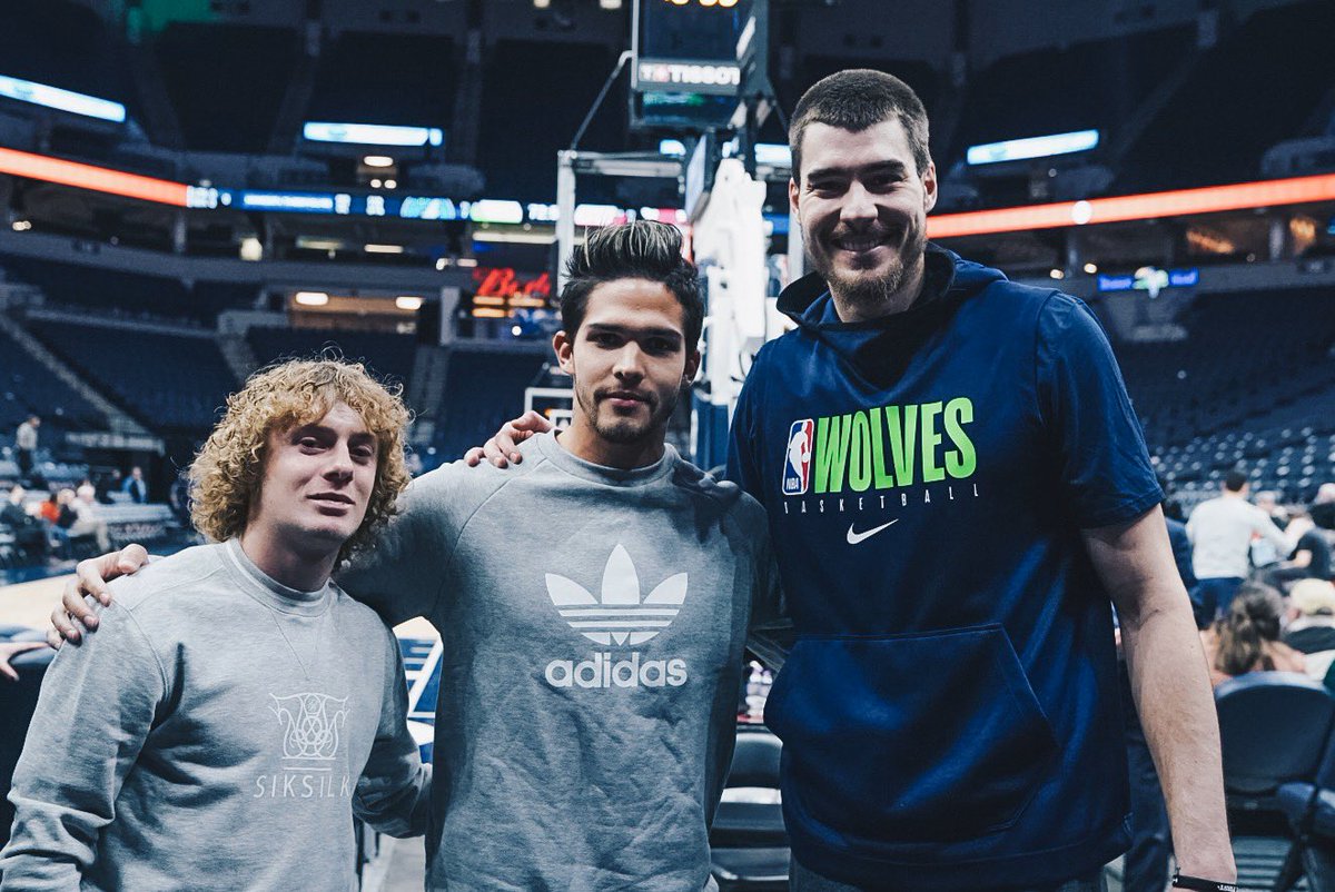 Timberwolves's tweet photo. 🇺🇾 x 🇵🇾 x 🇪🇸

s/o to @MNUFC’s Thomás Chacón and Luis Amarilla for joining us tonight! https://t.co/tlgVWBFZhx