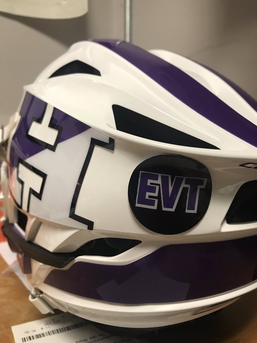 HamburgBLax's tweet photo. Helmets ready to go for Next week!! #GoBulldogs #EVT https://t.co/o7gtZC4QDR