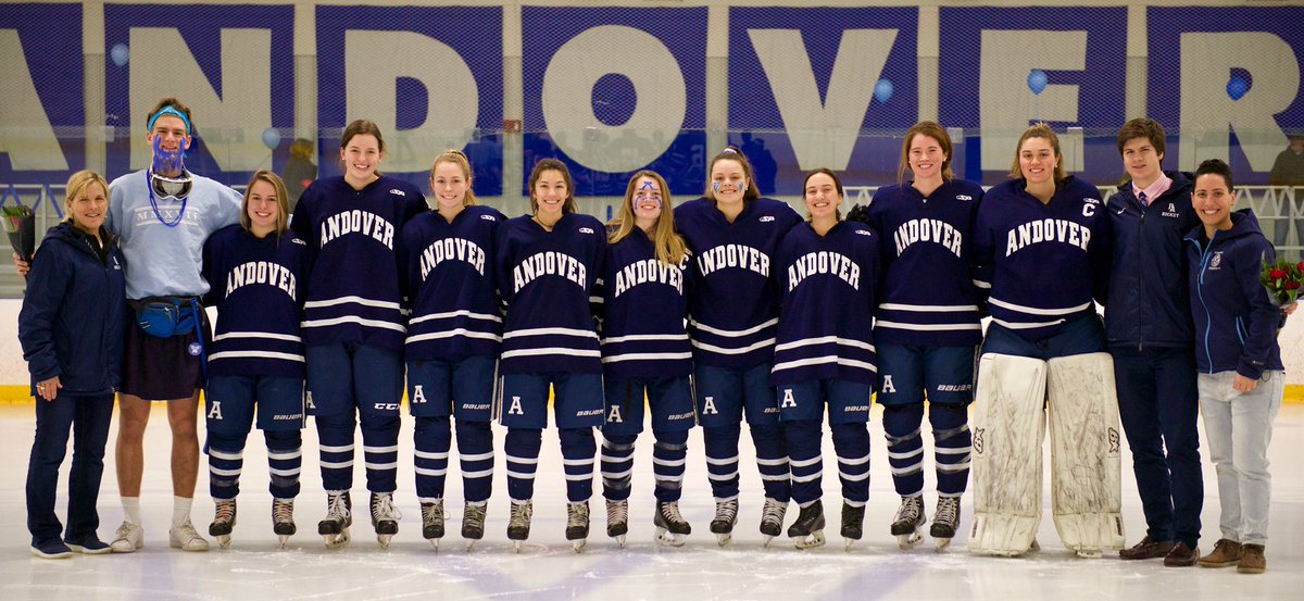 These <a href="/phillipsacademy/">Phillips Academy</a> seniors have plans on Saturday. There are exams to get through still, but <a href="/PABoysBball/">AndoverBVBasketball</a> (Class A) &amp; <a href="/andoverGVH/">PA Girls Hockey</a> (Elite Eight) both won today are advancing to the <a href="/NEPSAC/">NEPSAC ®</a> semifinals! (Details TBD) #AndoverAthletics