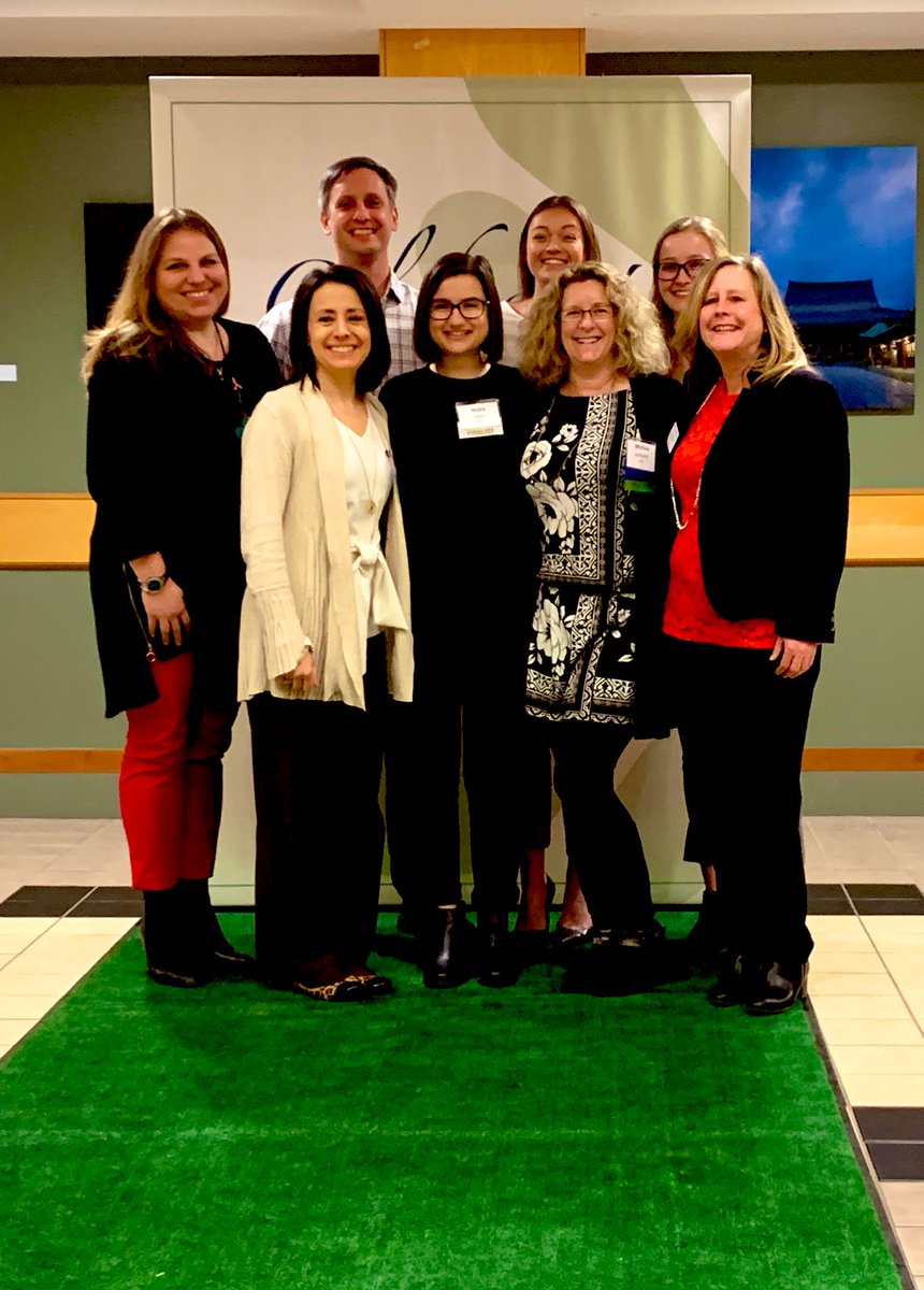 SophiaKoustas's tweet photo. So proud of the winner @Caity_Jillson and our @SNHUalumni finalists @LLAndrews123 Nejra Fazlic Rachel Hagen in the Student Change Agent category at the @nhbsr Awards!! #changeagent #sustainability @SNHUOnCampus @SNHUBusiness https://t.co/30klE3aEvb