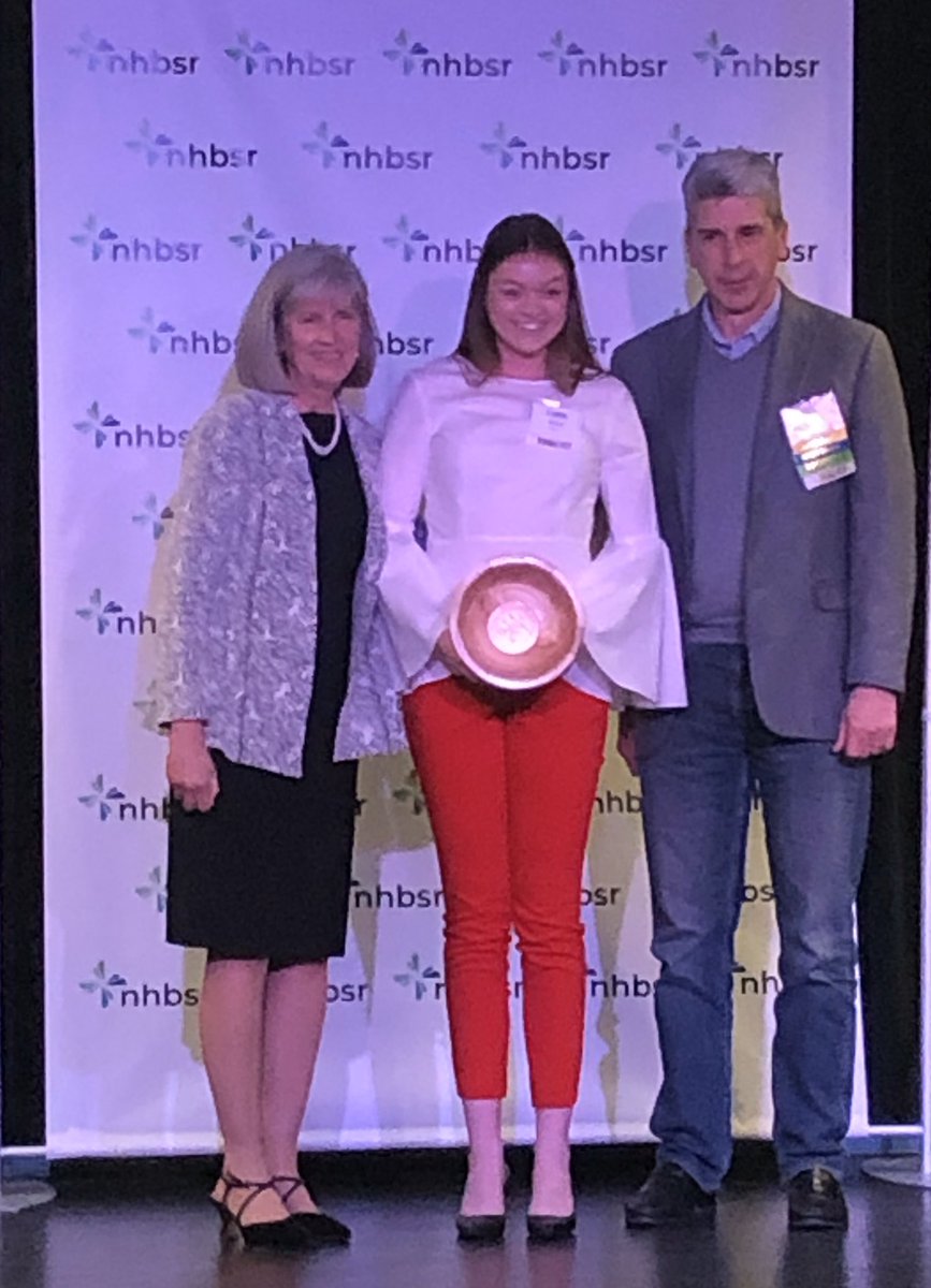 SophiaKoustas's tweet photo. So proud of the winner @Caity_Jillson and our @SNHUalumni finalists @LLAndrews123 Nejra Fazlic Rachel Hagen in the Student Change Agent category at the @nhbsr Awards!! #changeagent #sustainability @SNHUOnCampus @SNHUBusiness https://t.co/30klE3aEvb