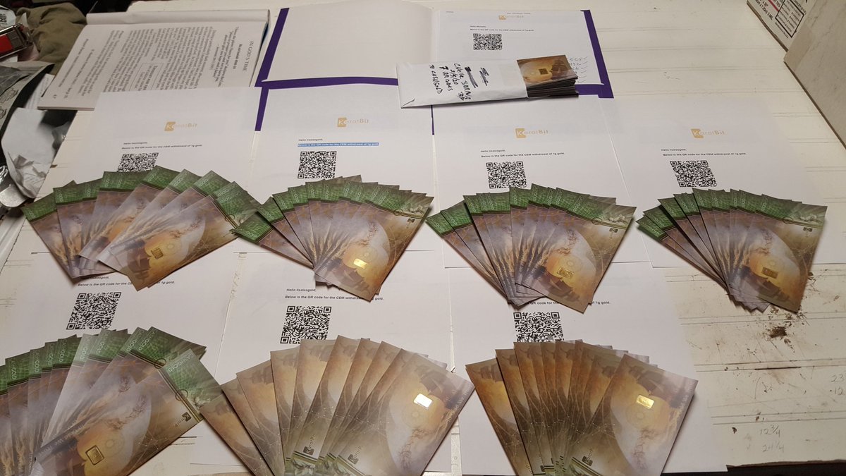 goldminer1five0's tweet photo. Another satisfied customer! #cashgold, #cem, #karatbars, #kmerchant, #whim, #GSB, #k1impulse, #karatnet, $kbc The complete ecosystem! https://t.co/QRo4n9ips3