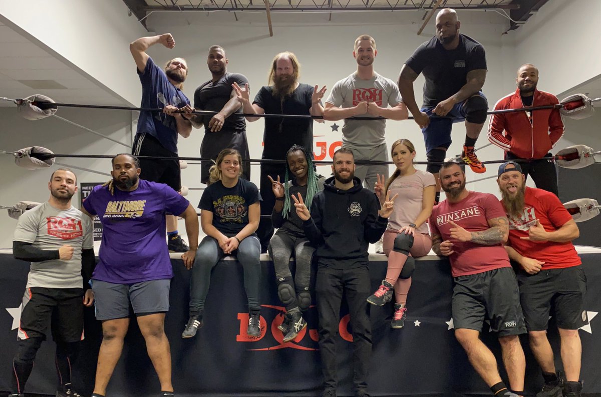 WillFerrara's tweet photo. Thanks to @sauce_williams for stopping by the @ROHDojo tonight

Keeping everyone #DojoStrong 💪 https://t.co/P40DWEf93O