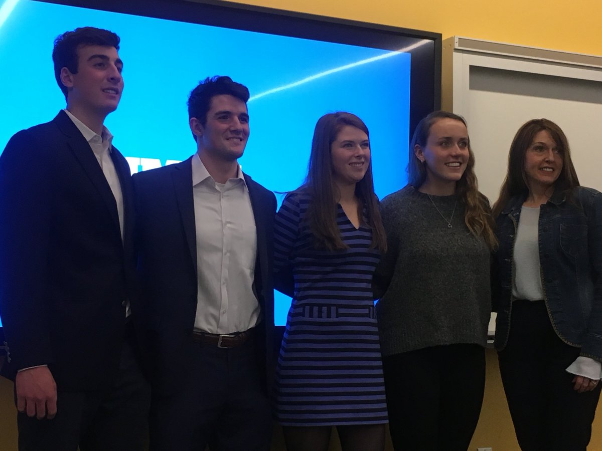 BusinessInnova4's tweet photo. Nice presentation by @providencecol Big East Startup Challenge team! Great discussion with mentor Rebekah and faculty members. We know that you will shine at the #BEstartupchallenge in New York on March 14th! #BEinnovative https://t.co/hd8ZImXvlp