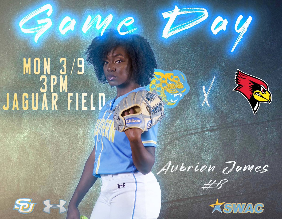 SouthernUsports's tweet photo. #JaguarNation join us this Monday for our Softball Home Opener! #Southern_RYS20 https://t.co/5LaxLY3KCy