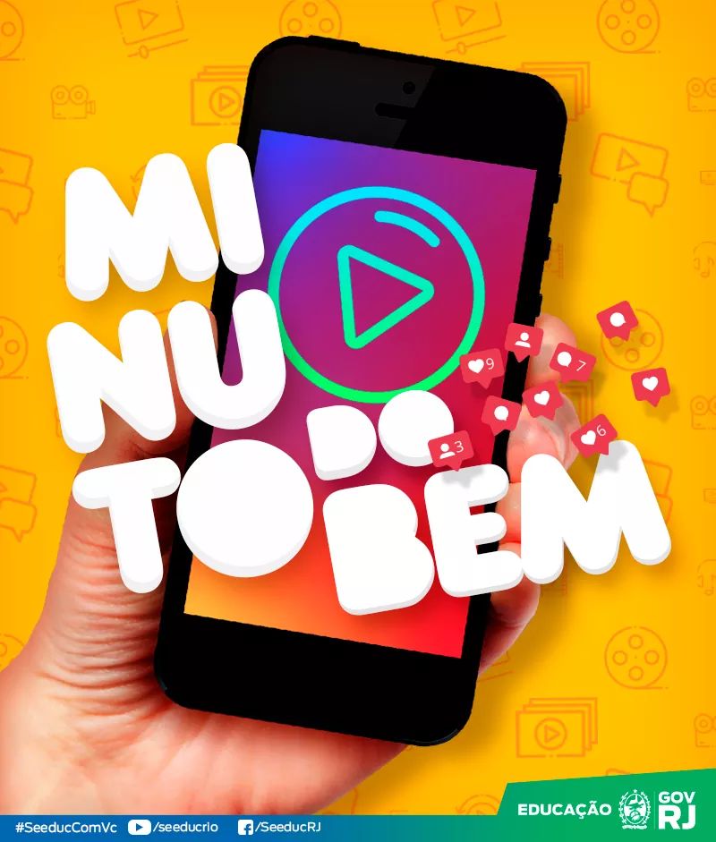 Gremio476's tweet photo. A rede da Seeduc quer ganhar a sua cara. Para isso, estamos buscando 🧐 alunos com vocação para o jornalismo, youtubers e influenciadores digitais 🤩.

Por conta disso, está lançando o “Minuto do Bem”😇. A proposta é conhecer novidades, aulas diferenciadas🧠, inovações🤖
++ https://t.co/IyLseBdxWU
