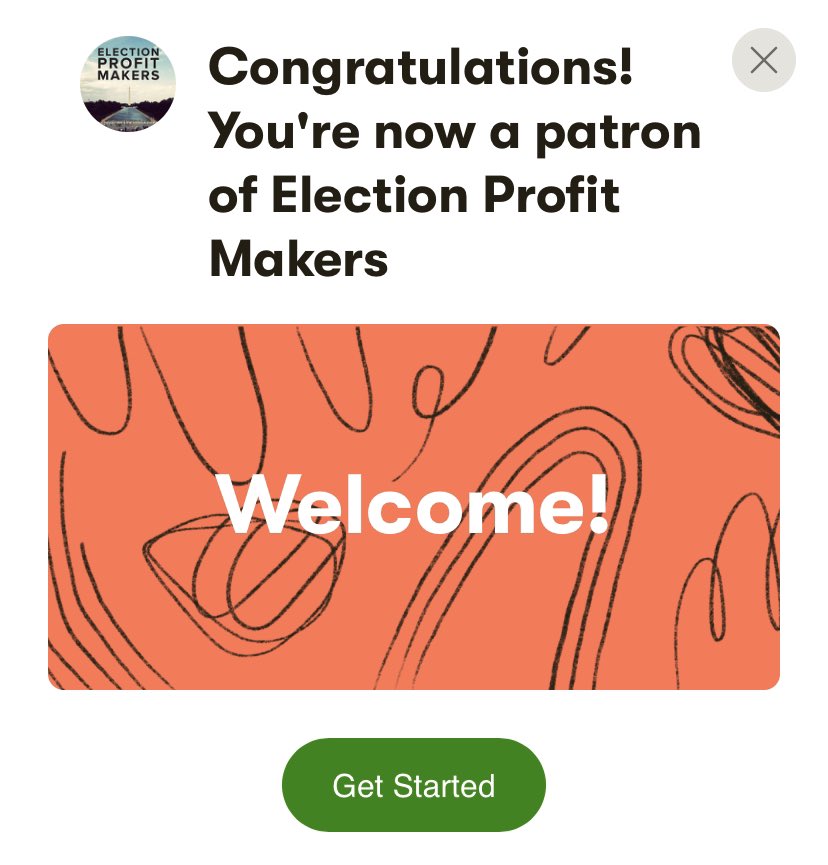 johnscleary's tweet photo. @StarleeKine @david_rees @jonkimball Just signed up for Patreon became a patron! And bought my first shares on PredictIt! Riding the wave of Warren will not drop out before the weekend. #WaveRider #KidMidas 🌊🌊🌊 https://t.co/ZcXVvQYpUl