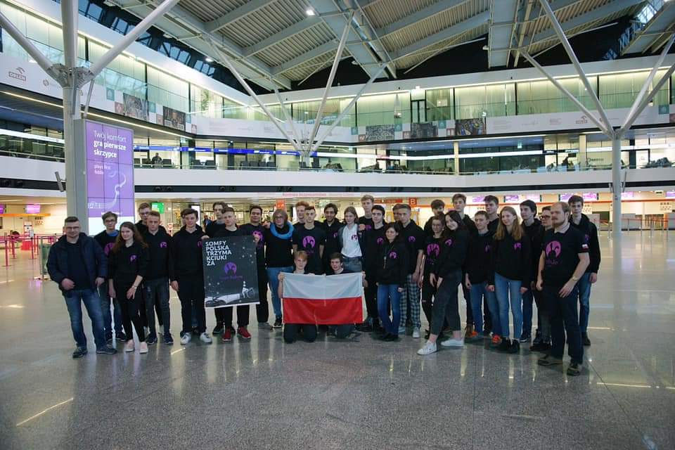 TRabyte's tweet photo. Let's go! 

#FRC #team8127 #robots #technology #competition #teenagers  #Istanbul #Warsaw #Poland https://t.co/eBU4lEHzxI