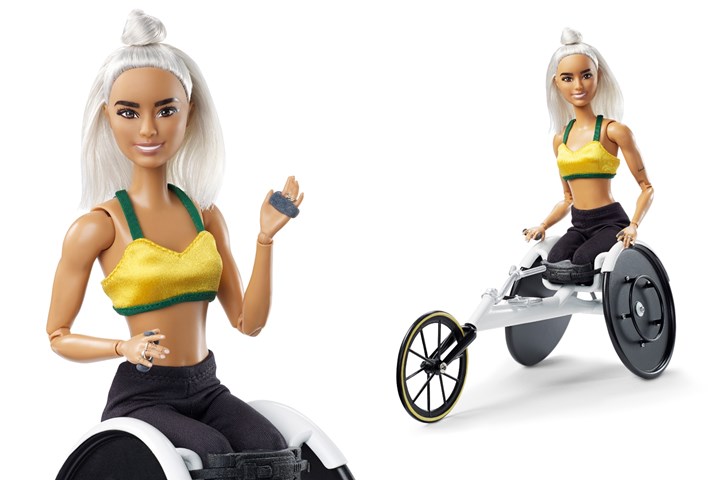 How great is this! 

<a href="/Barbie/">Barbie</a> has created a powerful doll of Paralympian <a href="/madiderozario/">Madison de Rozario</a>