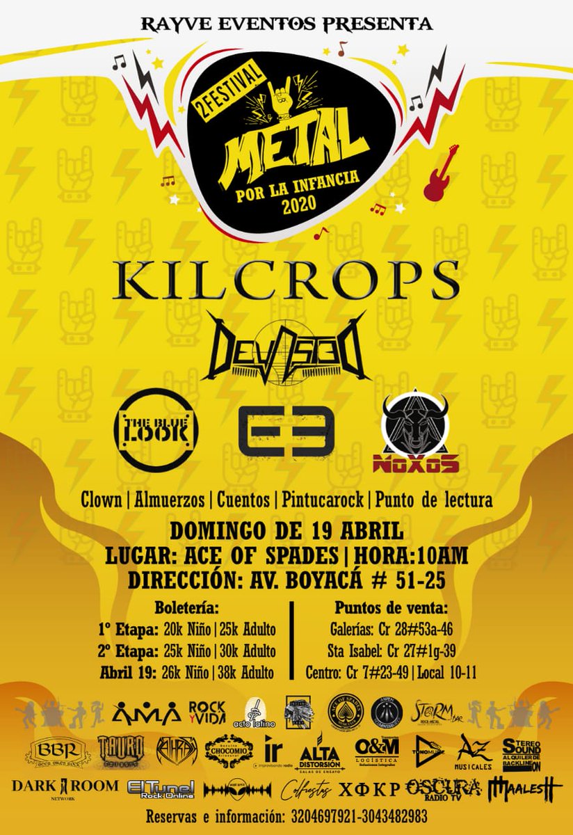 NoXoS7's tweet image. Familia el rockcore no se detiene, sonidos construyendo generación.