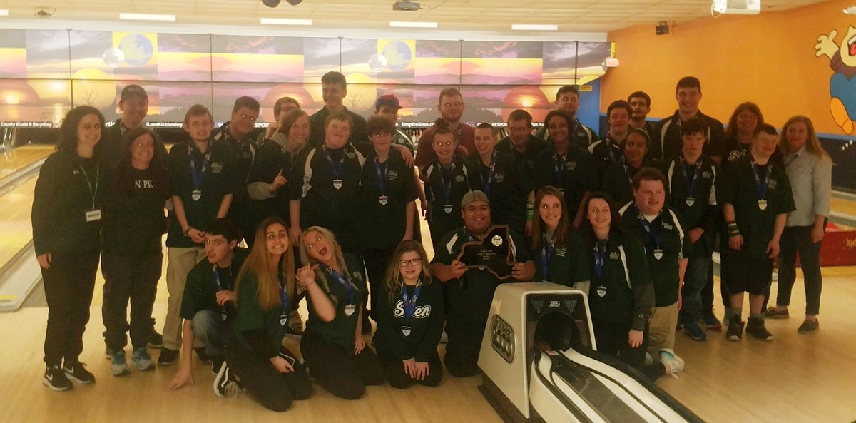 ShenUnified's tweet image. Say hello to your Unified Bowling Divison Champs!! ☝️ On behalf of our athletes...THANK YOU to @SpecOlympicsNY and @NYSPHSAA for forming and supporting this amazing program!
#wechoosetoinclude #champs #shenpride @ShenAthletics @UnifiedSportsNY
