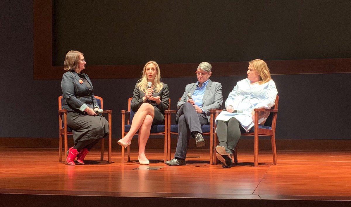 NPWF's tweet photo. Only 7% of head chefs and restaurateurs are women. #AFineLineMovie creator Joanna James, @eatyourpizza owner Ruth Gresser and @chefamyb discuss how to change that - including by supporting women with policies like #paidleaveforall. #FAMILYAct @afinelinemovie @beardfoundation https://t.co/Mr34hMN0h1