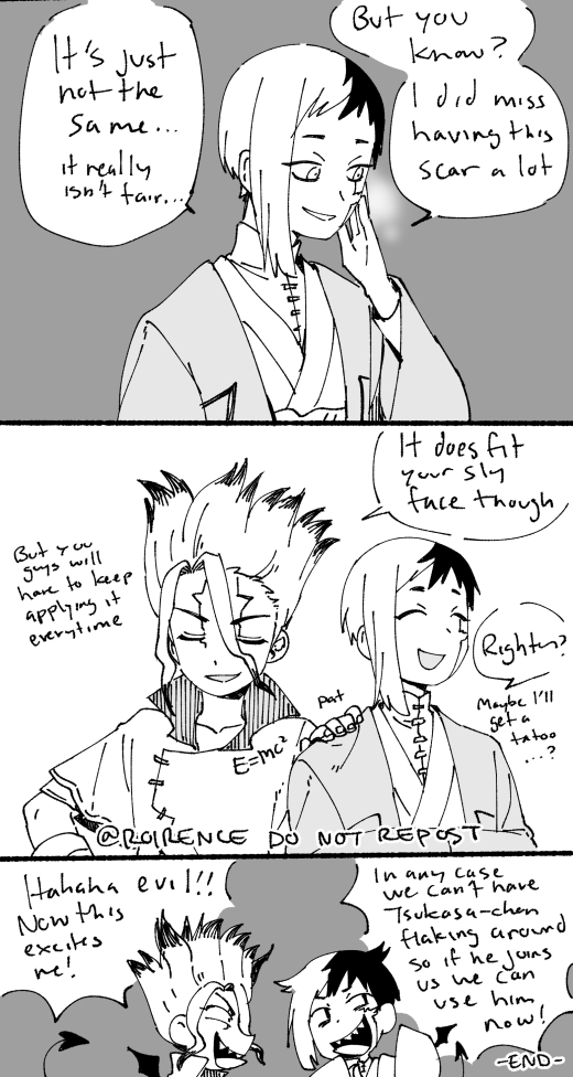 [dcst z=141 spoilers] uuu a good update and good gen this chapter 