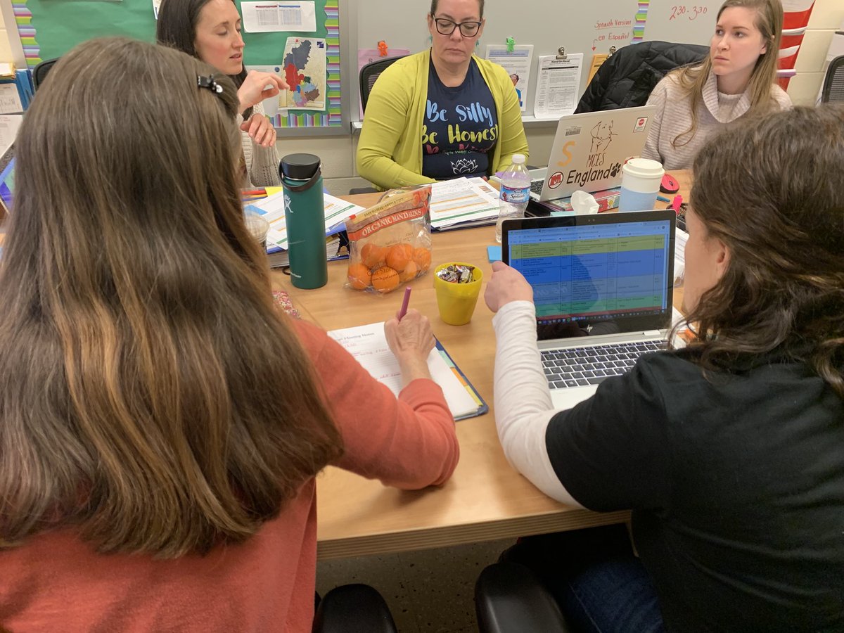 darryl_dr5's tweet photo. The Kindergarten Team and Principal Coco at Mays Chapel were analyzing MAP data.  Students were building their vocabulary and were excited to visitors in their classroom! https://t.co/ttlR9EnAGV