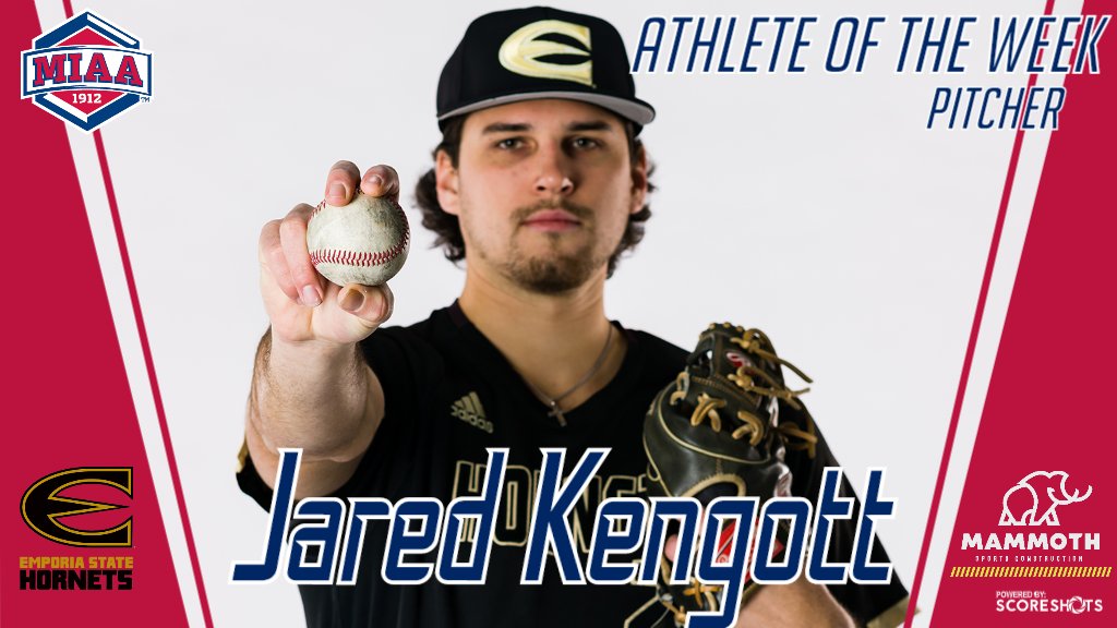 TheMIAA's tweet photo. Check out our baseball athletes of the week presented by @MammothTurf! Congratulations to Zion Bowling of @IchabodBSB and Jared Kengott of @ESUBaseball! #BringYourAGame

🔗 https://t.co/9hQDaccmAL https://t.co/CyxeWj47rH