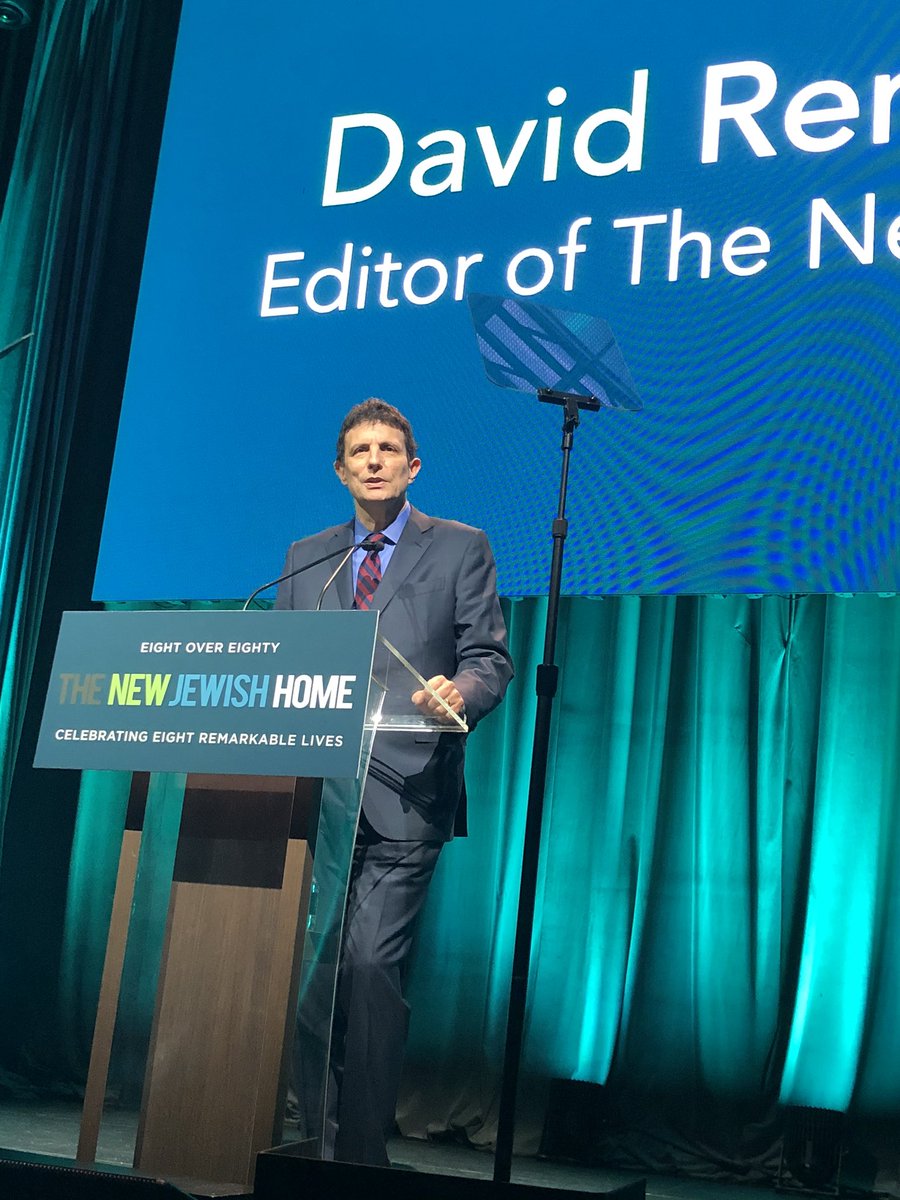 BlochFL's tweet photo. Thrilled to be honoring @newjewishhome at #8over80 gala with @davidremnick, editor of @NewYorker as MC. https://t.co/TuGBpWWTA1
