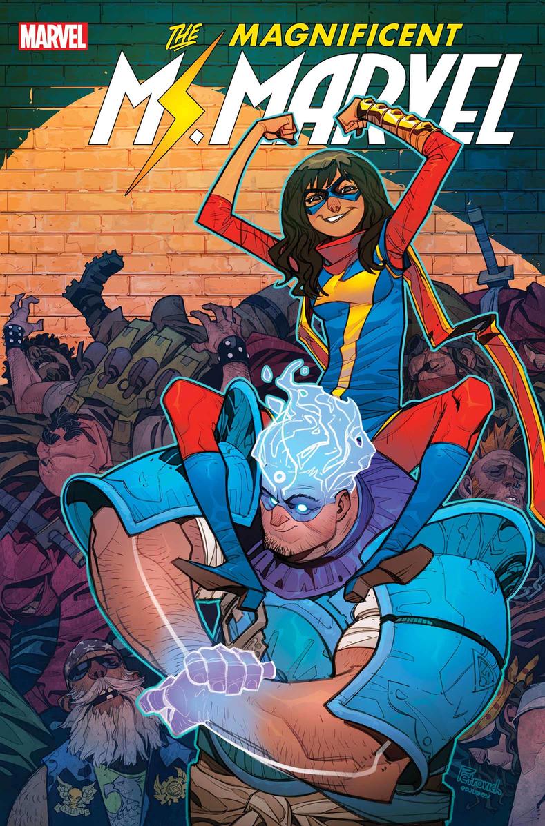 SaraAlfageeh's tweet photo. 5 years ago, Ms. Marvel came out and convinced me to become an illustrator. I could feel how deeply the creators CARED.

I co-created Amulet-- an Arab Muslim American superhero kid debuting today in Ms. Marvel issue 13. I hope he helps aspiring creators out there to care too. 🧿 https://t.co/GtvOBELZ4F