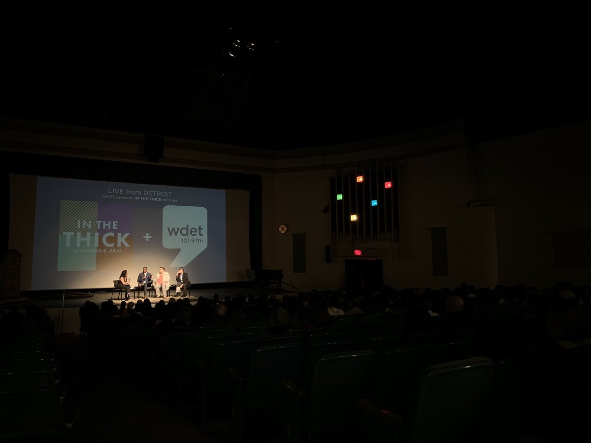InTheThickShow's tweet photo. First up @SHDetroit gives hot takes from #SuperTuesdayResults in our live @InTheThickShow from Detroit with @wdet #2020election #pocvote https://t.co/Cfyjyp7MeL