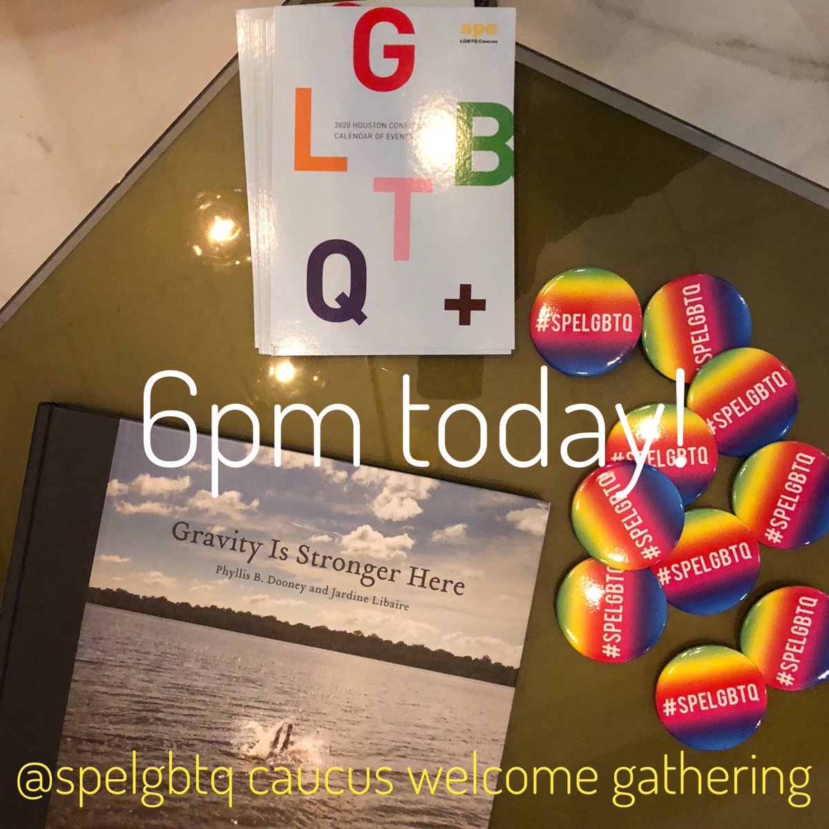Welcome to #spehouston @spelgbtq Raffle time. Win a Photobook!