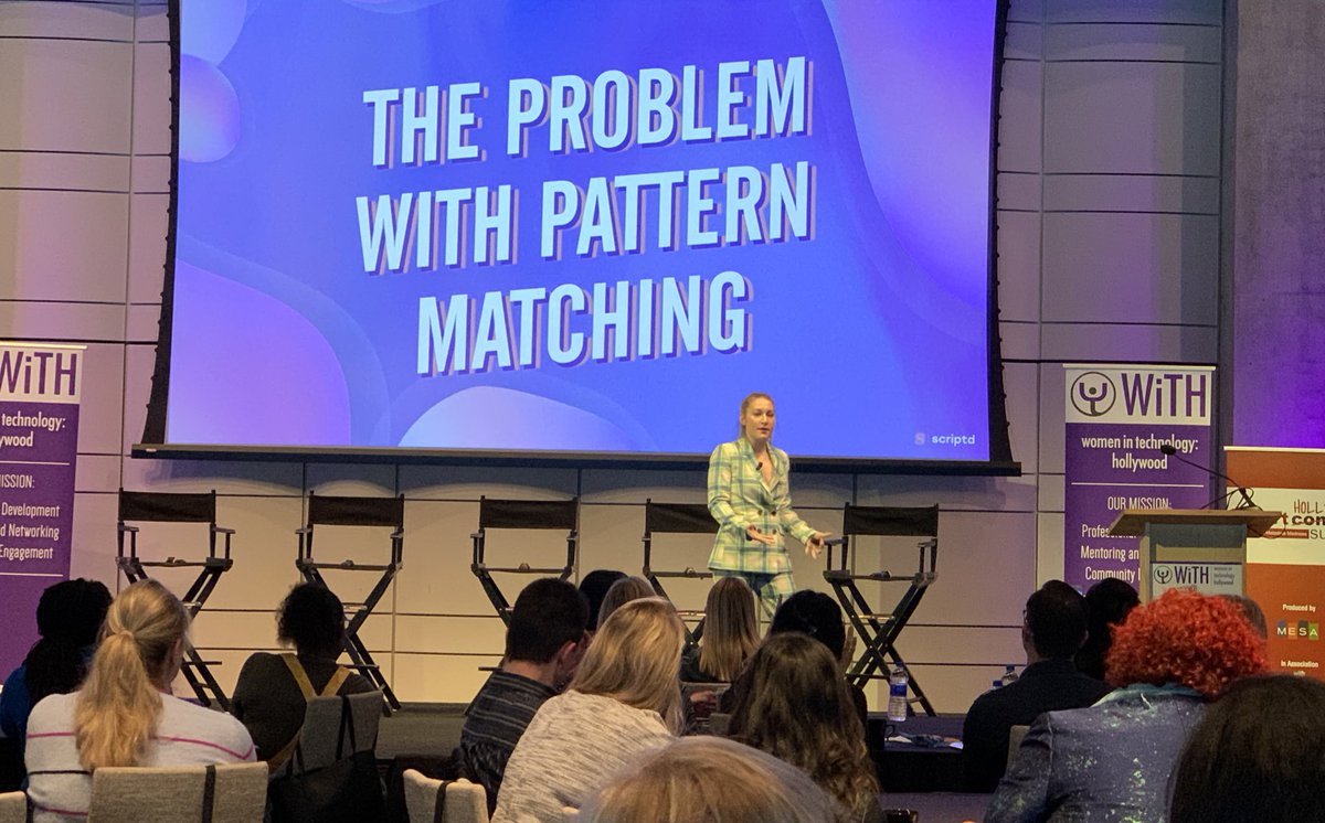 matt_turner_nyc's tweet photo. Awesome kickoff to @WITHollywood #SmartContentSummit with @deniselovehewtt @Scriptdinc - changing how content gets made and breaking through pattern recognition barriers getting funding to bring inclusion to entertainment @MESAlliance https://t.co/PObHEIemjv
