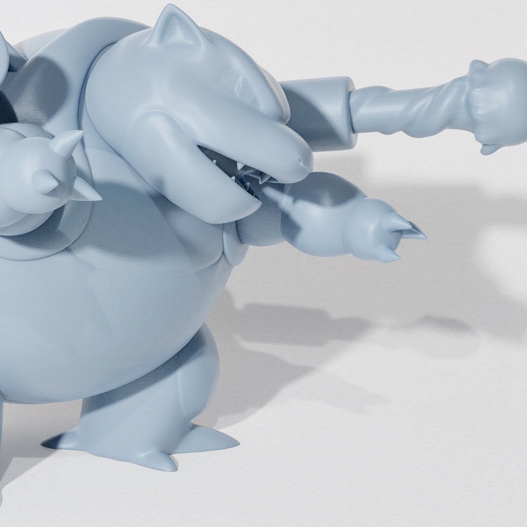 ShadowBons's tweet photo. Final tests ... almost ready to be sent to @cults3d
#shadowbons #cults3d #3dprinting #3dprint #3dprinted #3dmodel #3dimpresion #impresion3d #impresao3d #Impression3D #3Druck #3D프린팅 #3Dutskrift #3Dпечать #3D打印 #3dprintedpokemon #pokemon #EDLI3D #Blastoise #pokemonblue https://t.co/PpuNbpDTTY