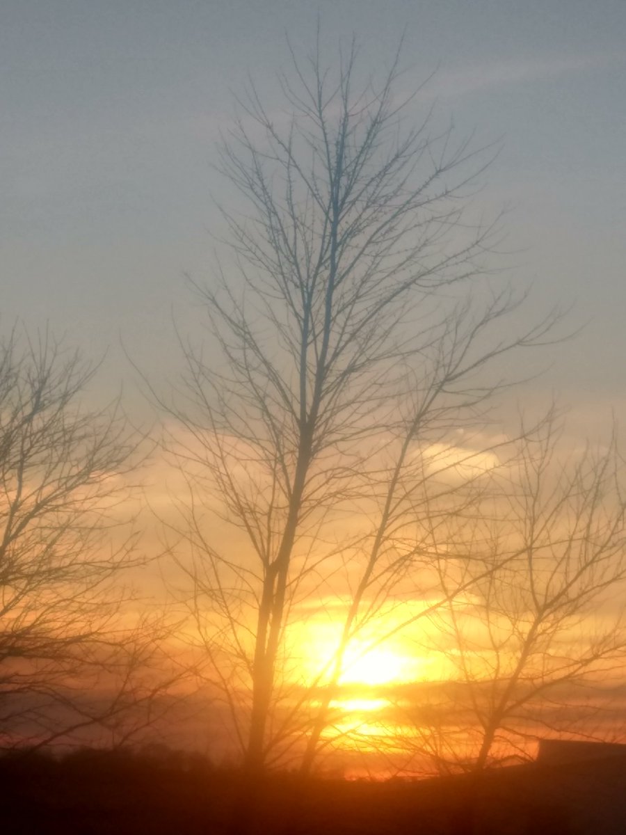 Probits's tweet image. Indiana sunset nice.