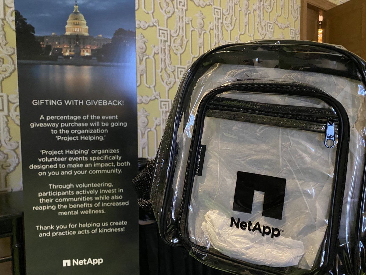 NetAppGov's tweet photo. Our Partner Fair &amp; Dinner Reception is underway! Thank you to all our @NetAppPartners #PartnerSummit20 https://t.co/CLFor53tK5