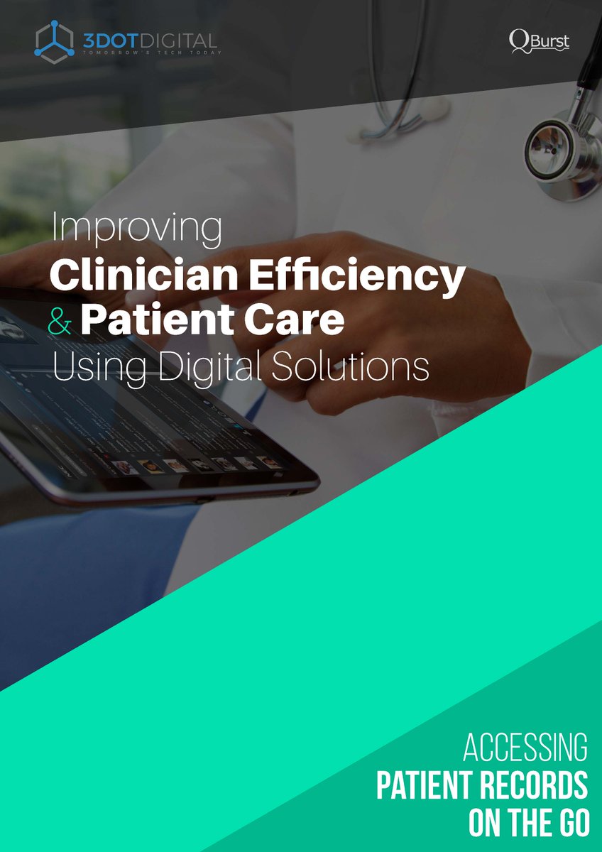 3dotDigital's tweet photo. We hope you enjoyed the @TomorrowsTechAU show with @Jlowe000 on the #healthtech field in Australia - we think it's a must-watch! While we discuss #healthtech, take a look at this #solution to improve #clinicianefficiency. #digitalhealth #patientcentric
https://t.co/WeQRHUcJmr https://t.co/55qC0BP5eq