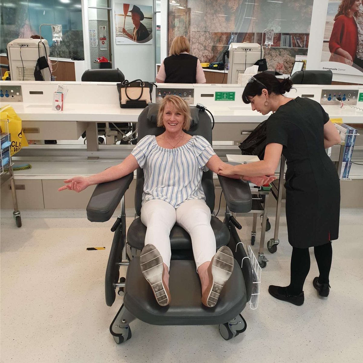 CentreState's tweet photo. The @CentreState team is always happy to support @RedCrossAU with blood and plasma donations. #lifebloodau https://t.co/j2tMe0qczx